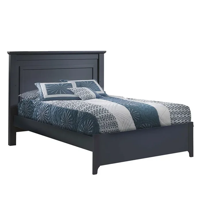 Natart Taylor Double Bed 54 ” with Low Profile Footboard & Rails