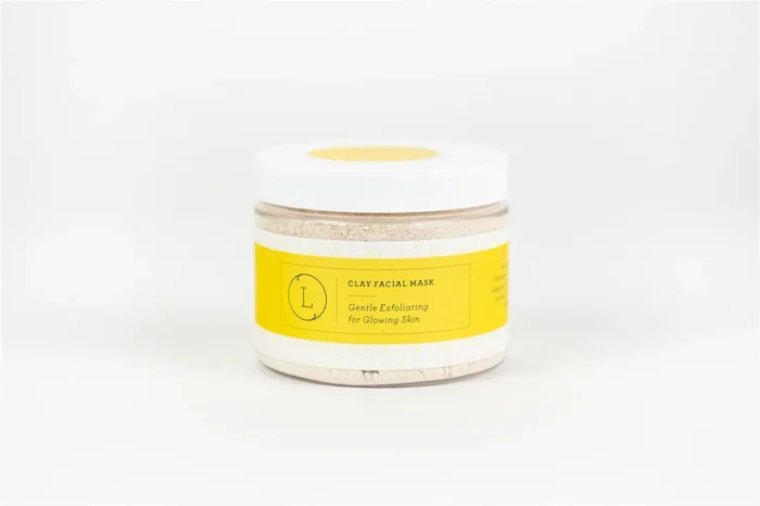 Natural Clay Facial Mask, Exfoliating Mask, Glowing Skin Mask