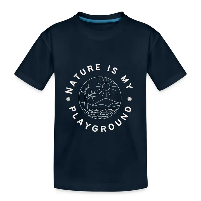 Nature is My Playground Organic Kids’ Nature T-shirt