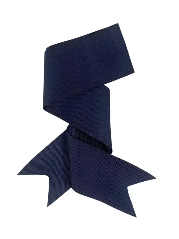 Navy Grosgrain Ribbon – Wide & Short