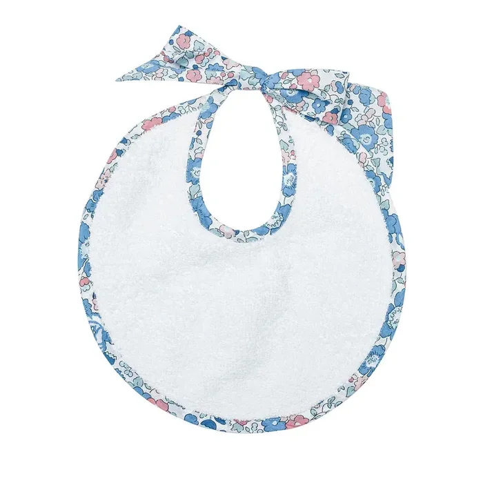 Newborn Bib | Liberty ‘betsy’ Blue