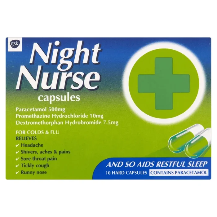 NIGHT NURSE CAPSULES 10S