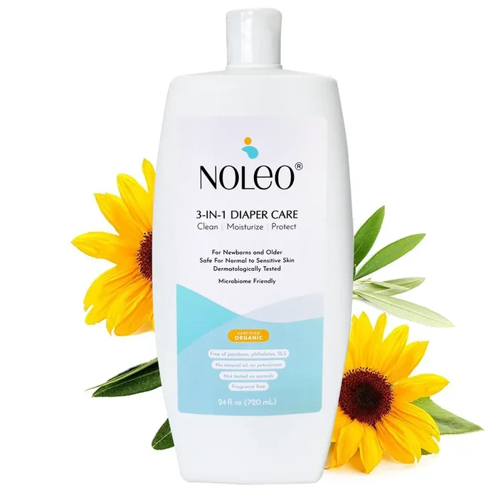 Noleo 3-in-1 – Diaper Rash Cream – Ewg Verified – 24oz