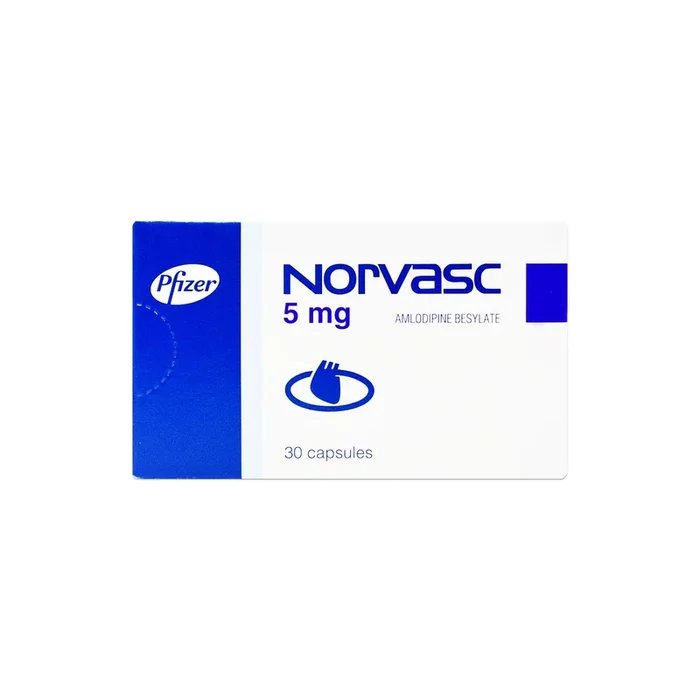 Norvasc Capsule 5mg 30 Pieces