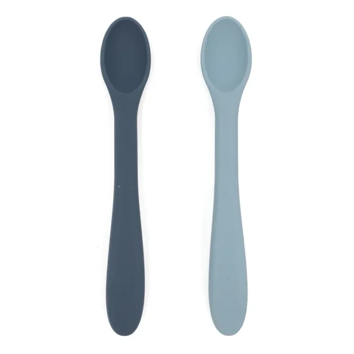 noüka Feeding Spoon Set – Lily Blue/Deep Ocean