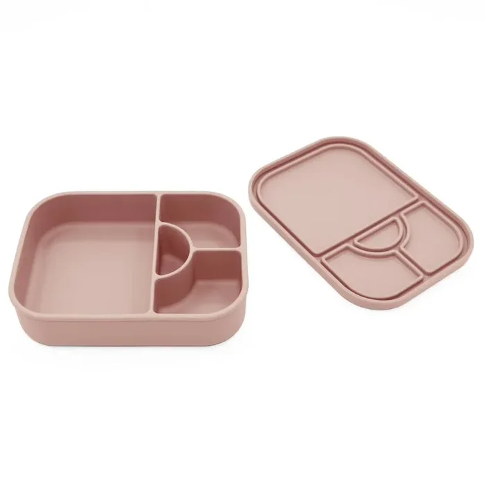 noüka Medium Silicone Sealed Lunch Box – Soft Blush