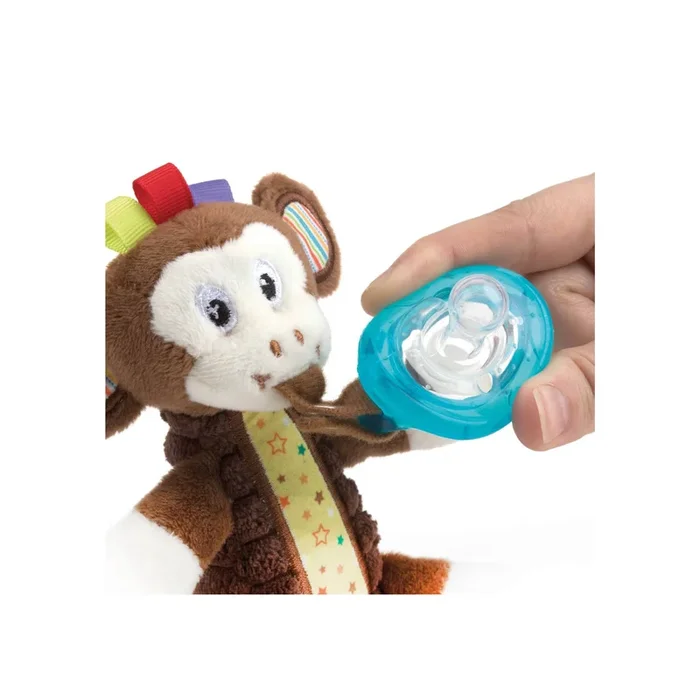 Nuby 1 Pack Plush Pacifinder With 0- 6M Cherry Pacifier
