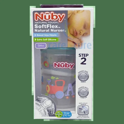 Nuby Natural Touch Soft Flex Natural Nurser 270 ml 0m+ 68057
