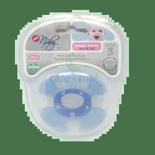 Nuby Natural Touch Softees Hard & Soft Teether 6m+ 67907
