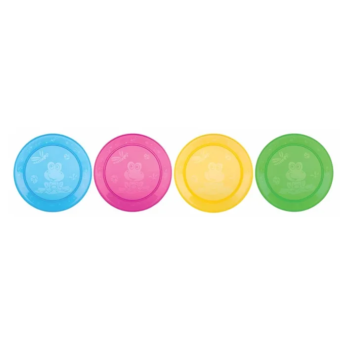 Nuby Plate 4 Pieces
