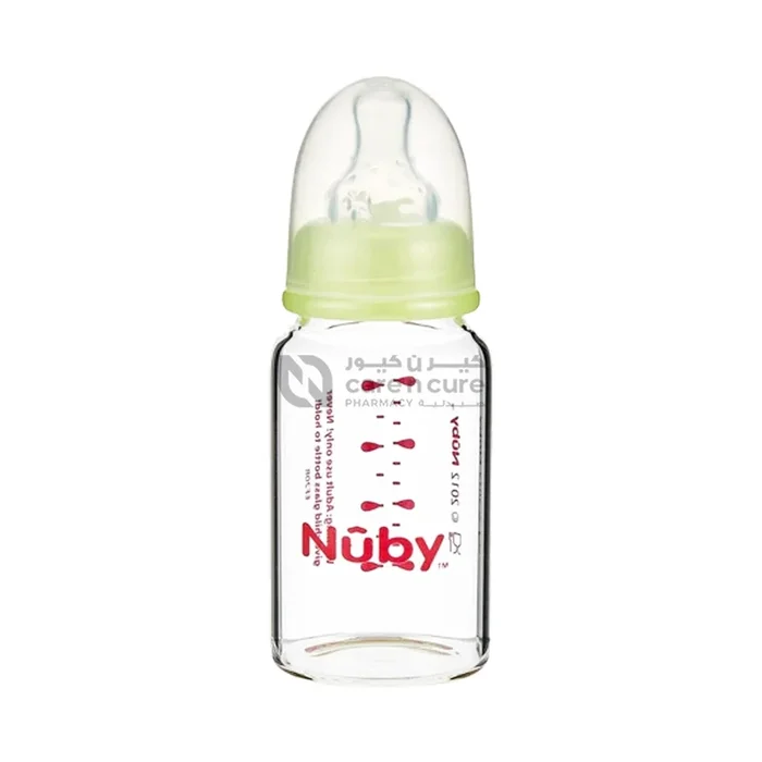 Nuby Standard Neck Glass Bottle 120 ml 1178