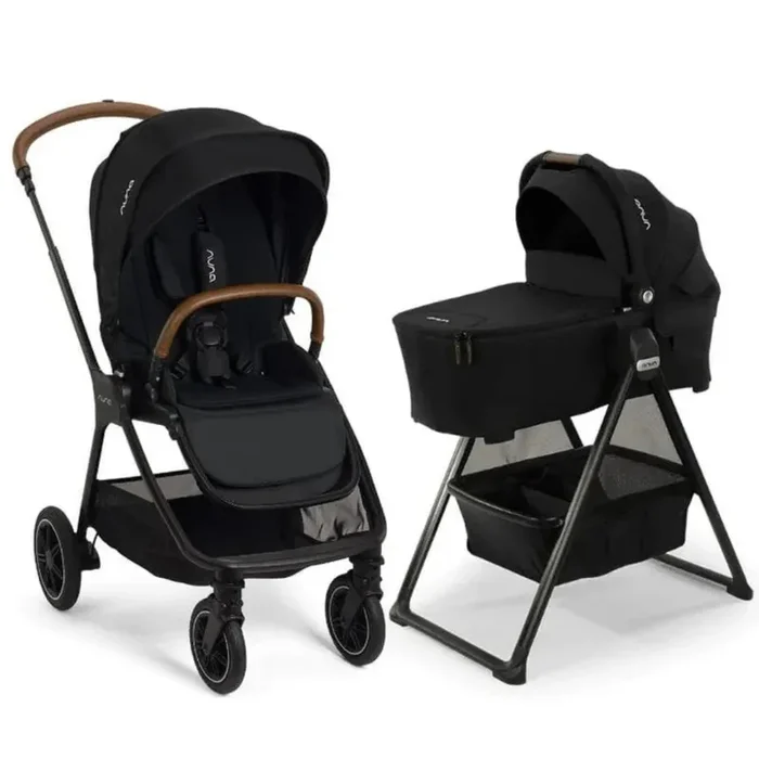 Nuna TRIV Next Stroller + TRIV Bassinet + Stand Stroller Bundle