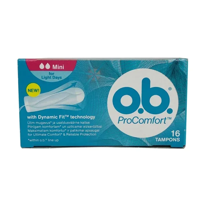 Ob Tampons Comfort L/Days 16 Pieces