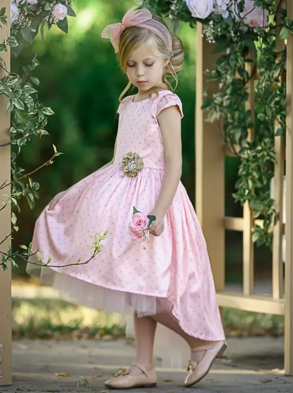 Off To Dance Hi-Lo Tulle Holiday Dress