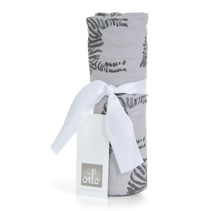 Oilo Zebra Swaddle Blanket