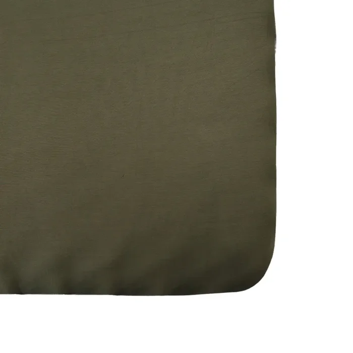 Olive Bamboo Stretch Crib Sheet