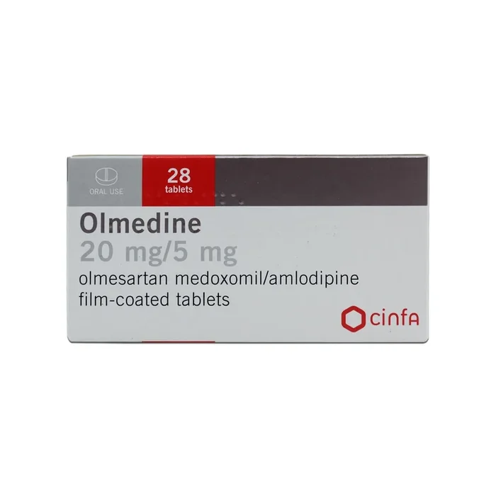 Olmedine 20/5 mg Film-coated Tablet 28 Pieces