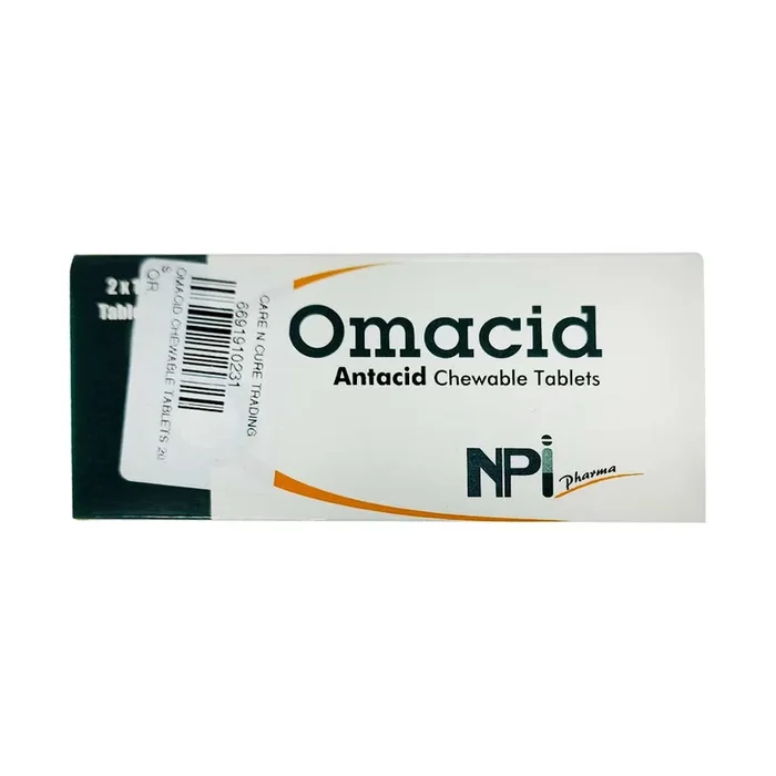 Omacid Chewable Tablets 20 Pieces