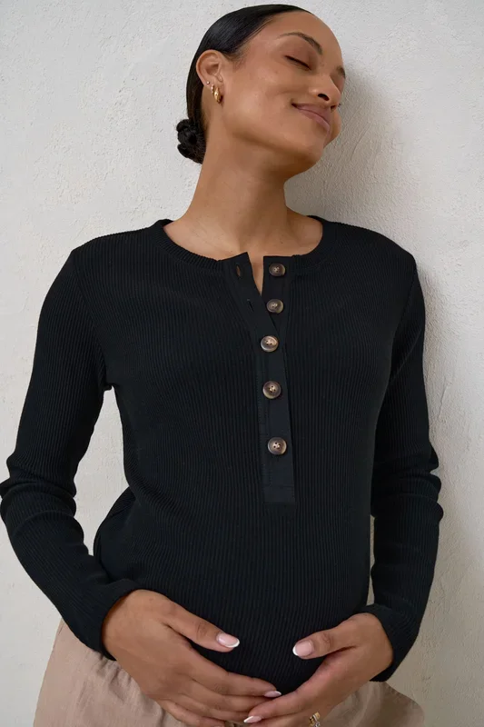 On My Mind Henley – Black*