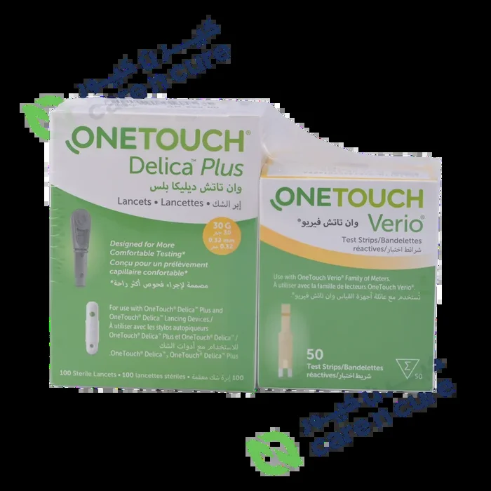 One Touch Verio Lancet + 2 Strips (Offer)