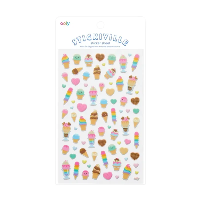 Ooly Stickiville Stickers: Ice Cream Dream