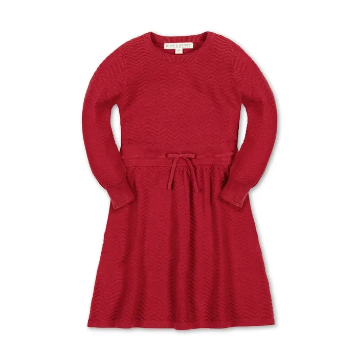 Organic Balloon Sleeve Sweater Dress – Baby