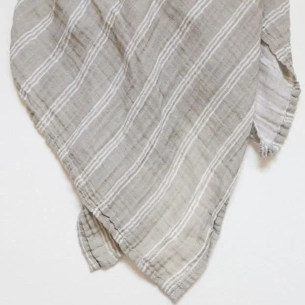 Organic Cotton Baby Swaddle Blanket – Desert Mist