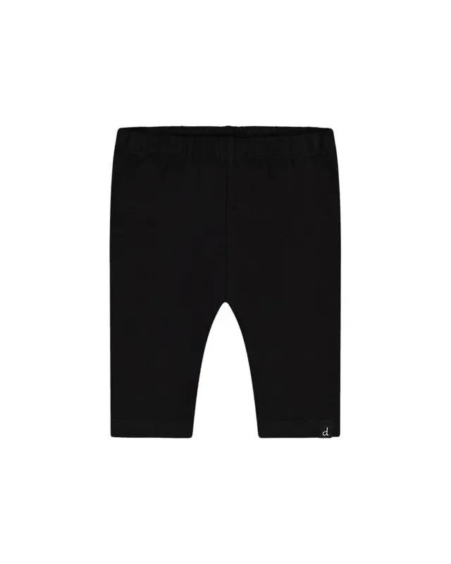 Organic Cotton Biker Short Black