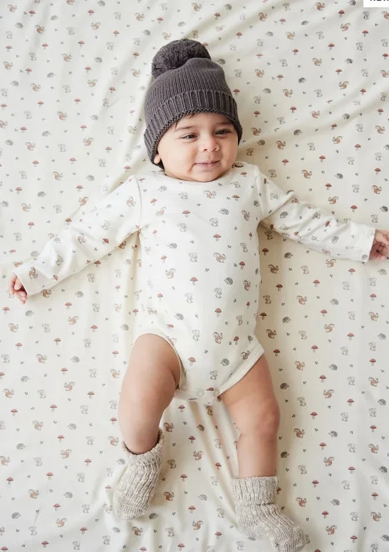 Organic Cotton Fernley Bodysuit – Woodland Friends