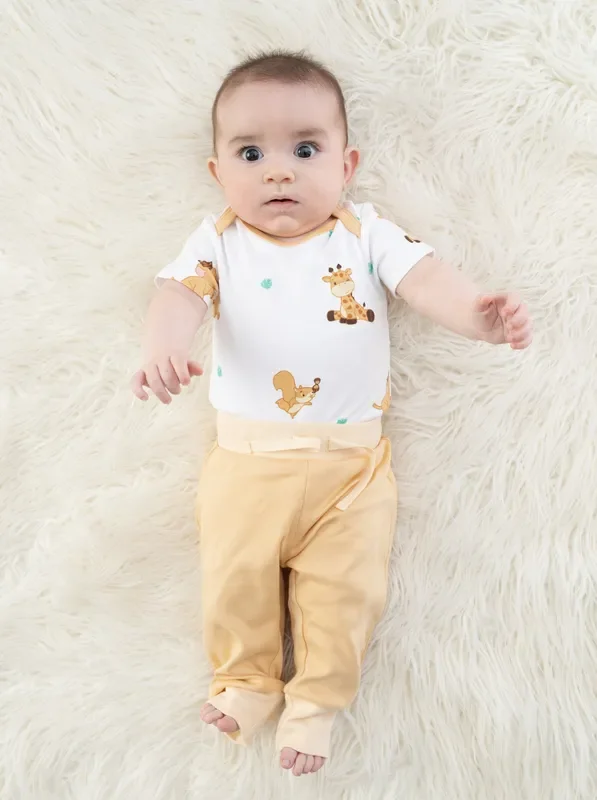 Organic Cotton Joy Bodysuit – The Animal Kingdom
