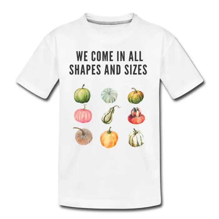 Organic Cotton Kids’ T-Shirt – Fall Pumpkins Design | Soft & Eco-Friendly