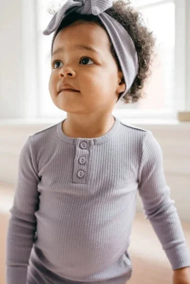 Organic Cotton Modal Long Sleeve Bodysuit – Daisy