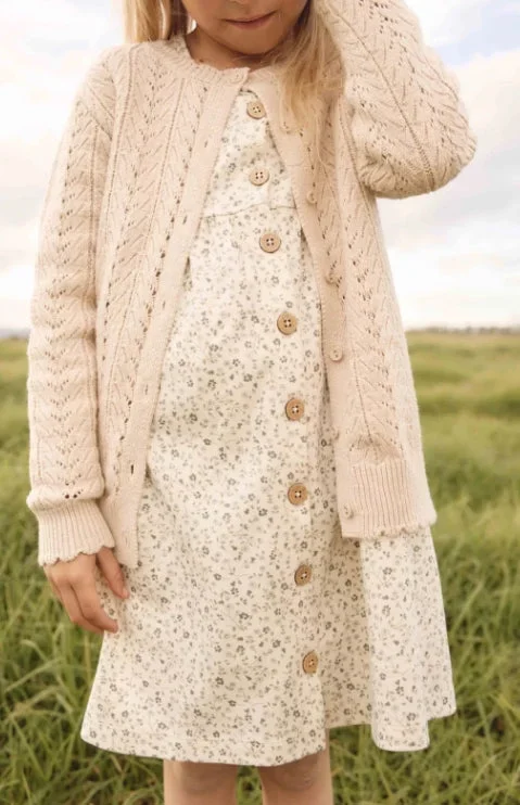 Organic Cotton Poppy Dress – Dainty Egret Blues