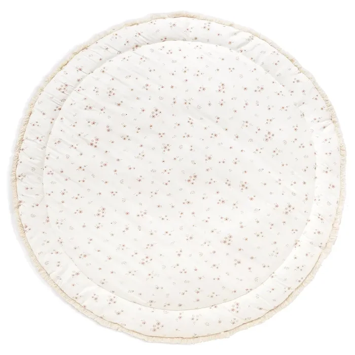 Organic Cotton Quilted Play Mat – Bloom