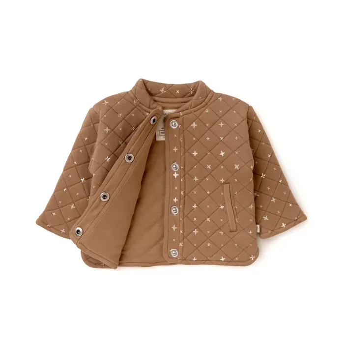Organic Merino Wool Buttoned Jacket – Sparkle
