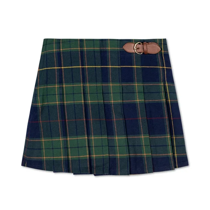 Organic Pleated Buckle Skirt – Baby