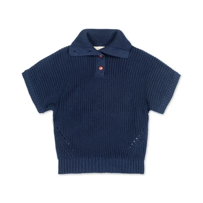 Organic Spread Collar Sweater