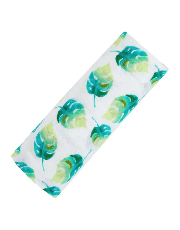ORGANIC SWADDLE – LEAF
