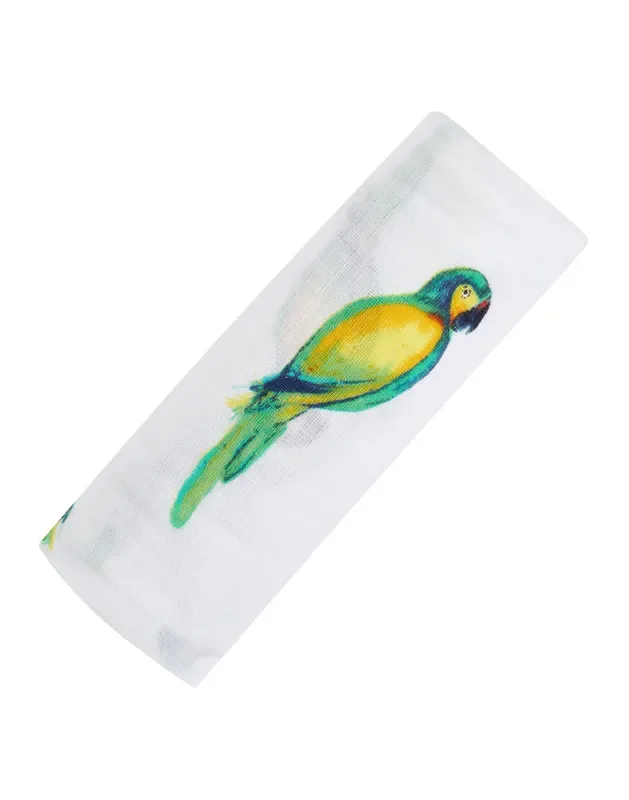 ORGANIC SWADDLE – PARROT