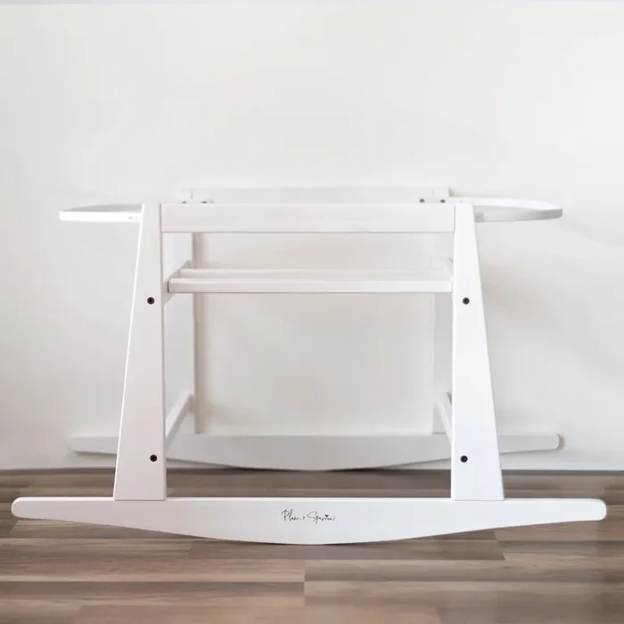 Original Rockingmoses Bassinet Standwith Brakewhite
