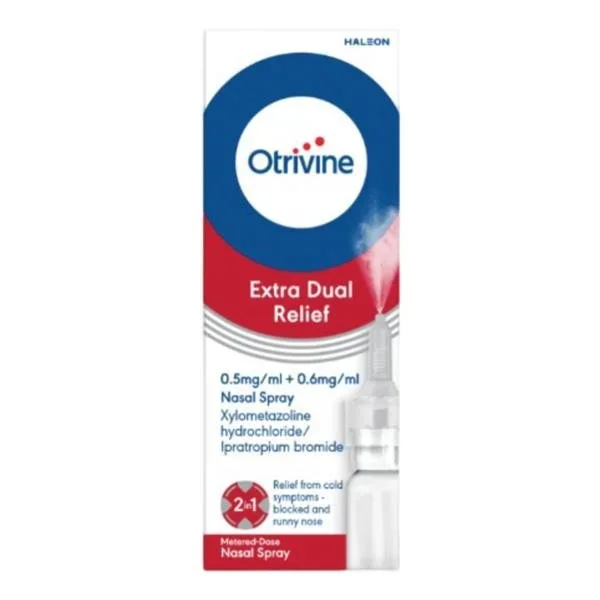 OTRIVINE EXTRA DUAL RELIEF NASAL SPRAY 10ML
