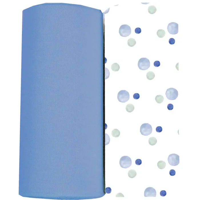 Oxford & Denim 2 Pk Swaddle Blanket