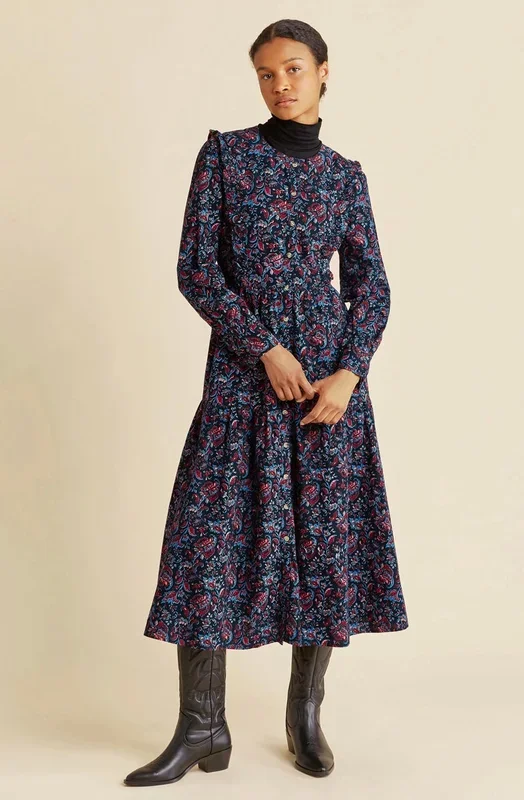 Paisley Midi Dress