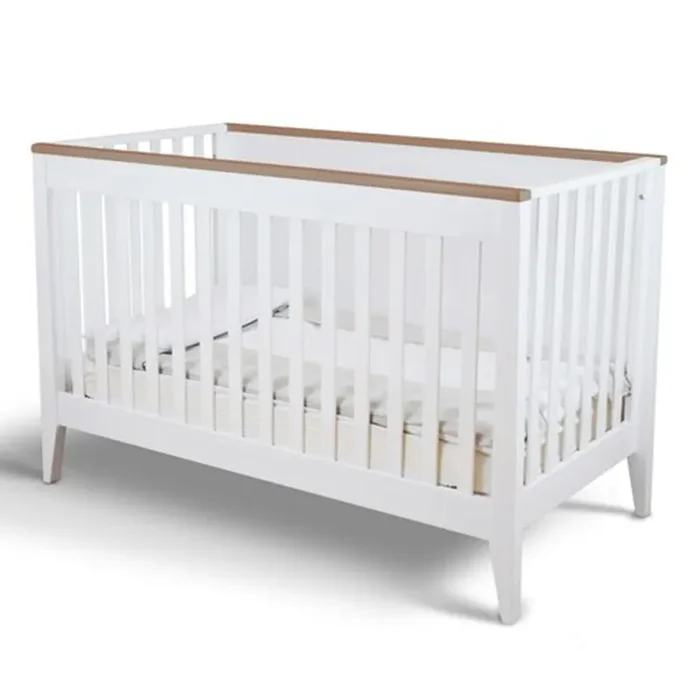 Pali Botticelli Convertible Crib in White/Walnut