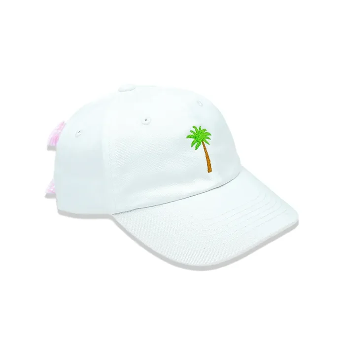 Palm Tree Bow Baseball Hat (baby/toddler, Youth)