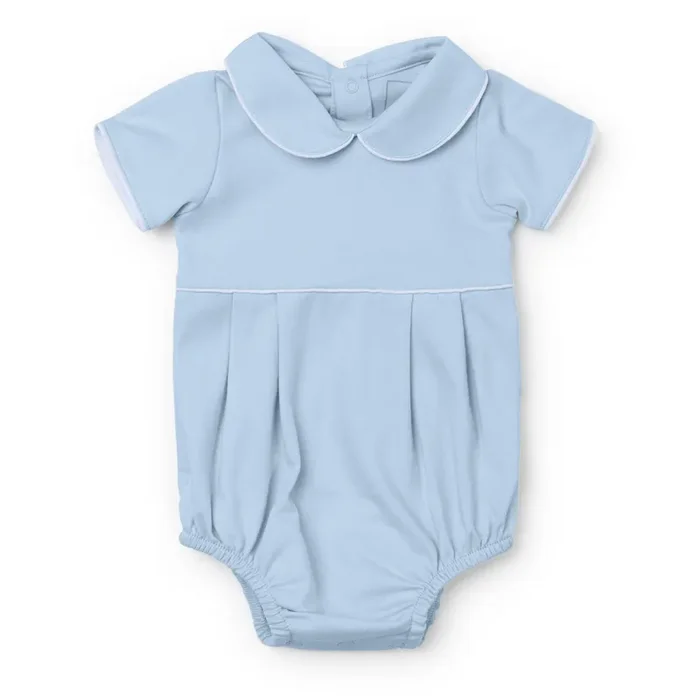 Palmer Boys’ Pima Cotton Bubble – Light Blue