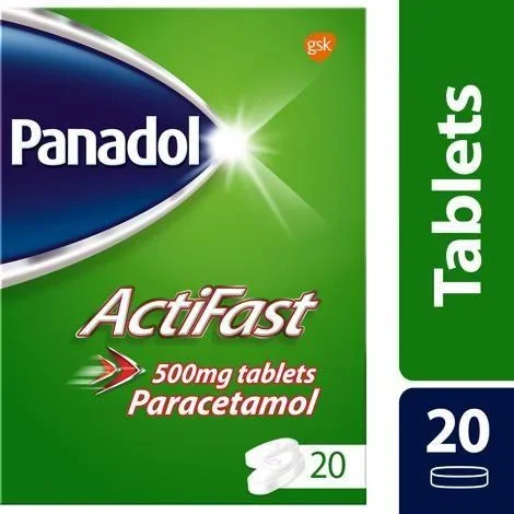 Panadol Actifast 500mg Tablets – 20 Pack