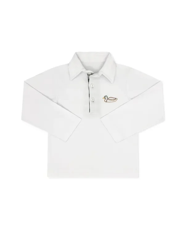 Parker Polo LS Shirt – Mallard