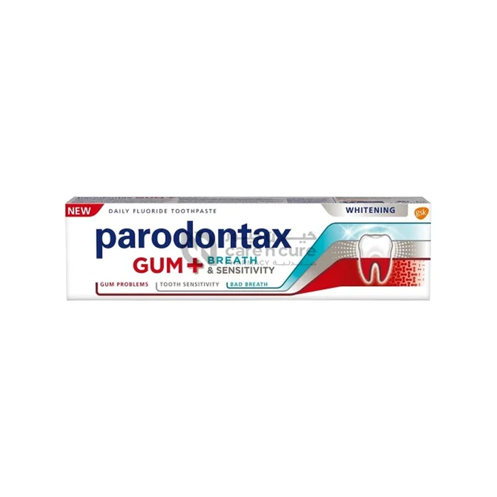 Parodontax Gum Breath & Sensitivity Whitening Tp 75ml