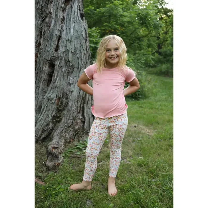 Peach Short Sleeve Lettuce